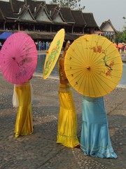 ombrelles d'Asie