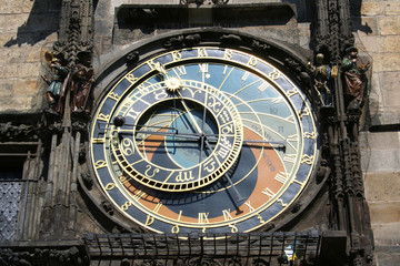 Astronomical clock, Prague, Czech
