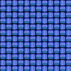 Blue plastic surface