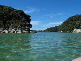 Fototapeta premium Abel Tasman sea kayak trek, New Zealand