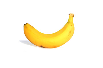 Banana isolated on white