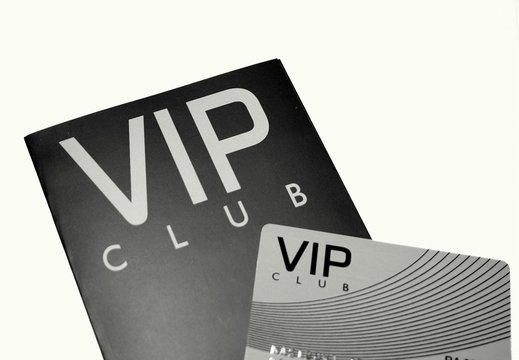 VIP club. very important person
