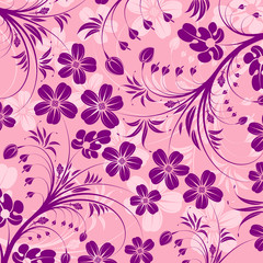Abstract flower pattern, element for design, vector illustration