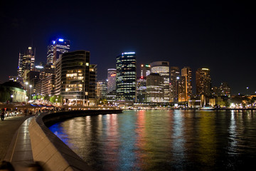 Fototapeta na wymiar Sydney Nacht
