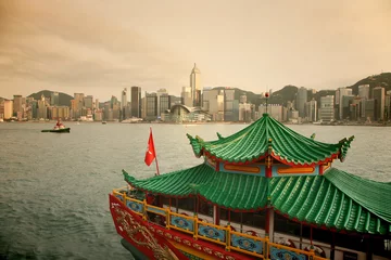 Türaufkleber Hongkong © Joelle M