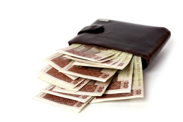 Wallet filled with money 2