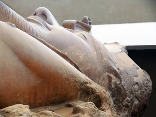 colosse de Ramsès II a Memphis