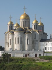 Fototapeta na wymiar Uspenskiy cathedral, Vladimir, Russia