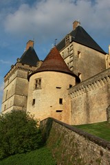 Fototapeta na wymiar The Chateau of Biron, Dordogne, France