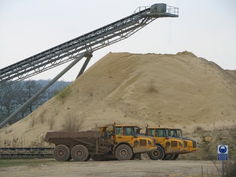 Carri&egrave;res de sable