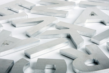 Stainless steel letters