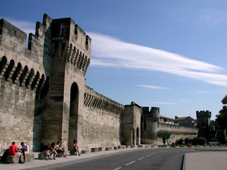 Avignone Cinta muraria Provenza Francia