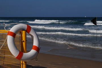 Red buoy