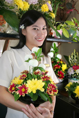 florist at work
