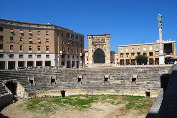 Lecce, roman amphitheatre