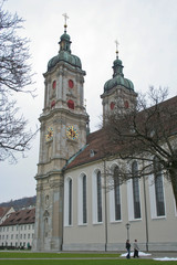 Fototapeta na wymiar Kolegiata w Sankt Gallen