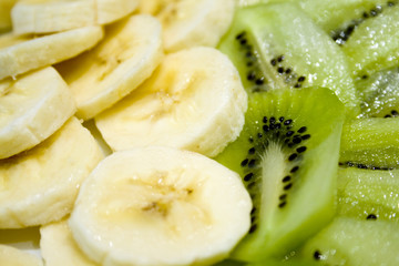 Banana & kiwi