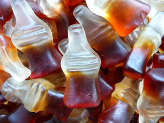 Sweet candy confectionery bottle