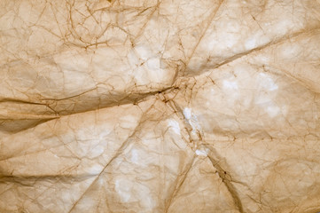 wrinkled paper
