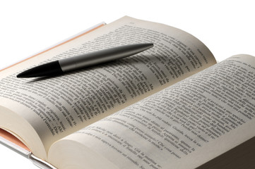 Fototapeta premium Book pencil