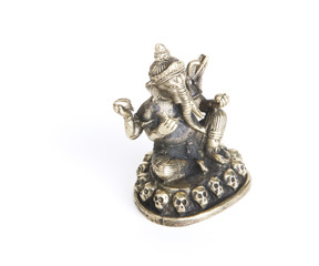 Fototapeta na wymiar Ganesh on a White Background
