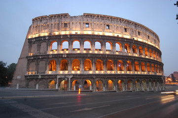 Naklejka na ściany i meble Colosseo - Roma Lazio Italia