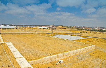 New residential development plots of land