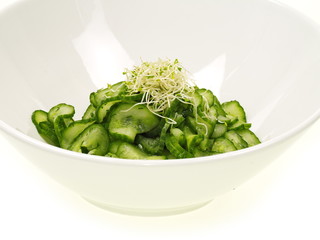 schlankmacher gurken salat