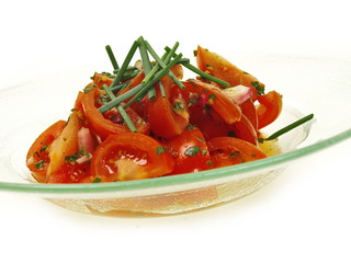 sommerfrisch tomatensalat