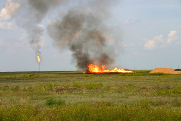 Naklejka premium Oil Well 