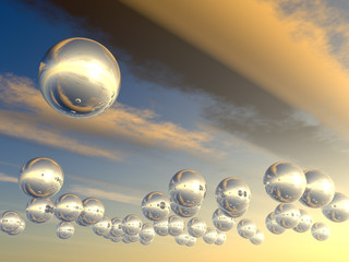 Spheres with reflection