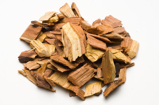 Fototapeta Mesquite Wood Chips for Barbecue