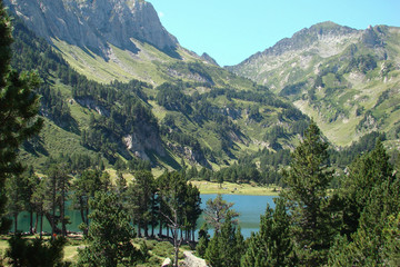 Pic de Baxouillade et Lac du laurenti,Ariège,Pyrénées