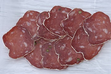 tranches de saucisson