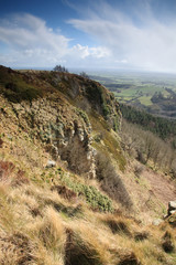 Sutton Bank and blue sky