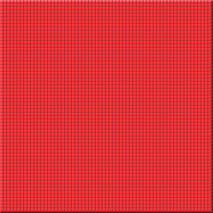 mosaïque rouge