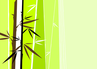 Vector bamboo