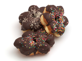 Chocolate donuts