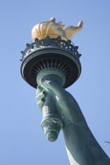 Fototapeta na wymiar pomnik, wolności, libertée, libertee, nowy, york, new-york