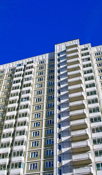 Modern high rise building