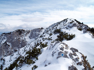Obraz premium winter in mountains