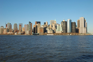 Obraz na płótnie Canvas Nowy Jork - Dolny Manhattan