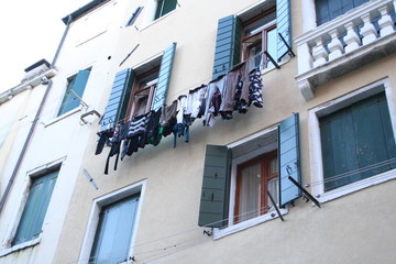 Fototapeta na wymiar Laundry - Venice