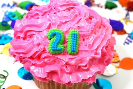 Celebration Cupcake - Number 21