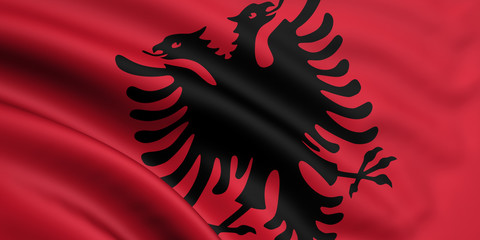 Flag Of Albania