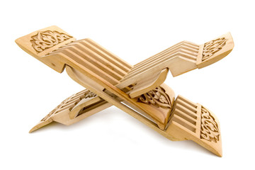 Wooden carved stay for koran