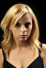 Fototapeta premium serious woman