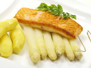 widerstandskraft von fisch, spargel, kartoffeln