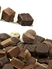 pralinen süßigkeiten die auf der zunge zergehen