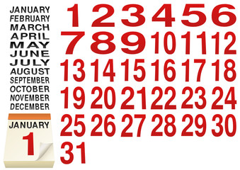 Calendar Kit (english)